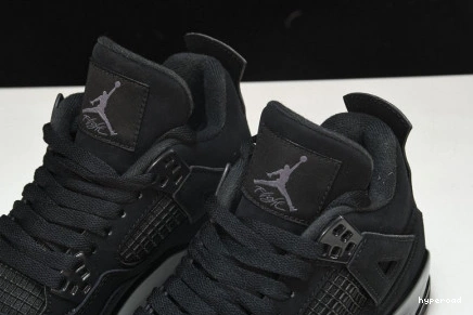 Hyperoad CAT JORDAN 4 2020 BLACK WOMEN （GS) AIR 1214